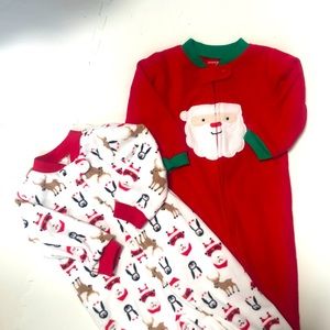 Carter’s Christmas fleece pajamas 2 pack